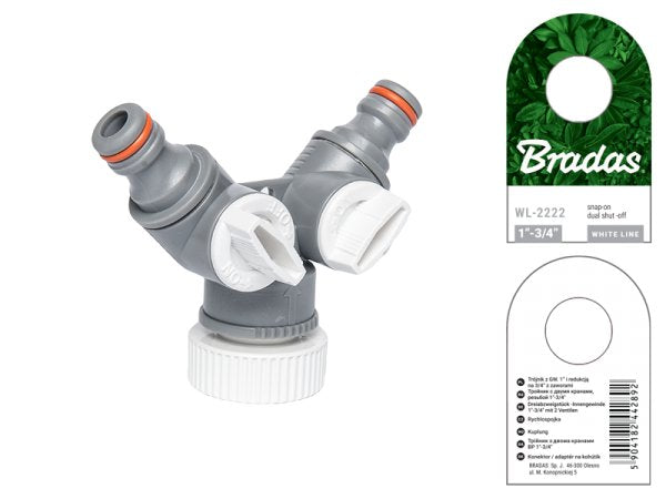 Bradas Wl-2222 - Abschaltventil - Tropfbewässerungssystem - Polen - 1 Stück(E)