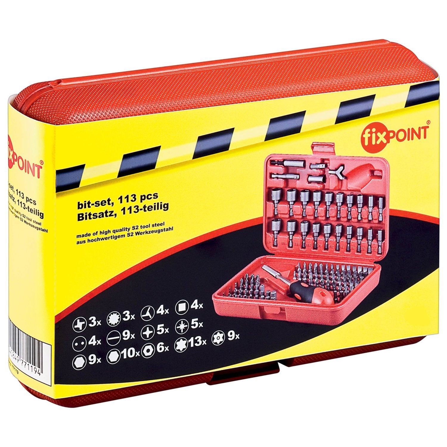 EAN 4040849771194 - Fixpoint 77119 destornillador manual Juego Destornillador plano imagen 2