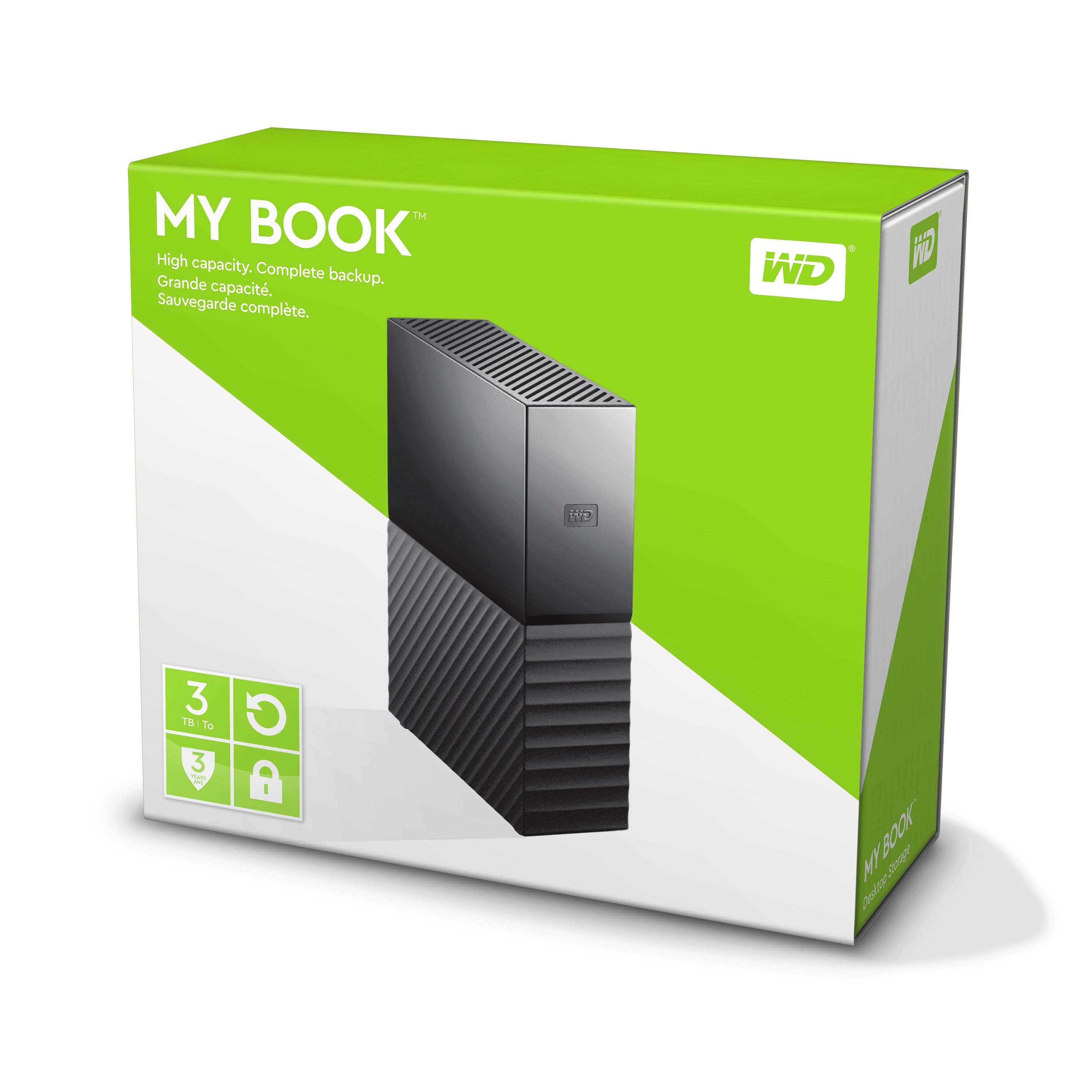 EAN 0718037850924 - Western Digital My Book disco duro externo 3 TB 3.5" Micro-USB B 3.2 Gen 1 (3.1 Gen 1) Negro imagen 10
