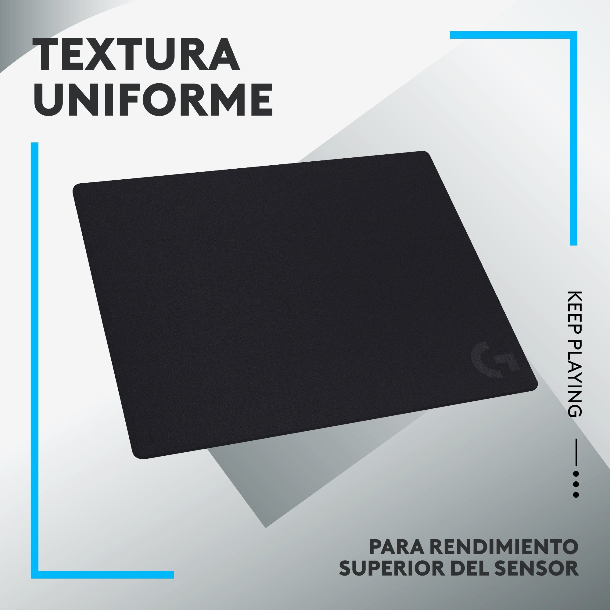 EAN 5099206104372 - Logitech G 943-000806 alfombrilla para ratón Alfombrilla de ratón para juegos Negro imagen 8