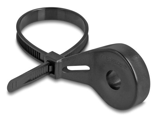 Delock Kabelbinder Con Befestigungsöse L 180 X B 6 Mm Negro 100 Piezas