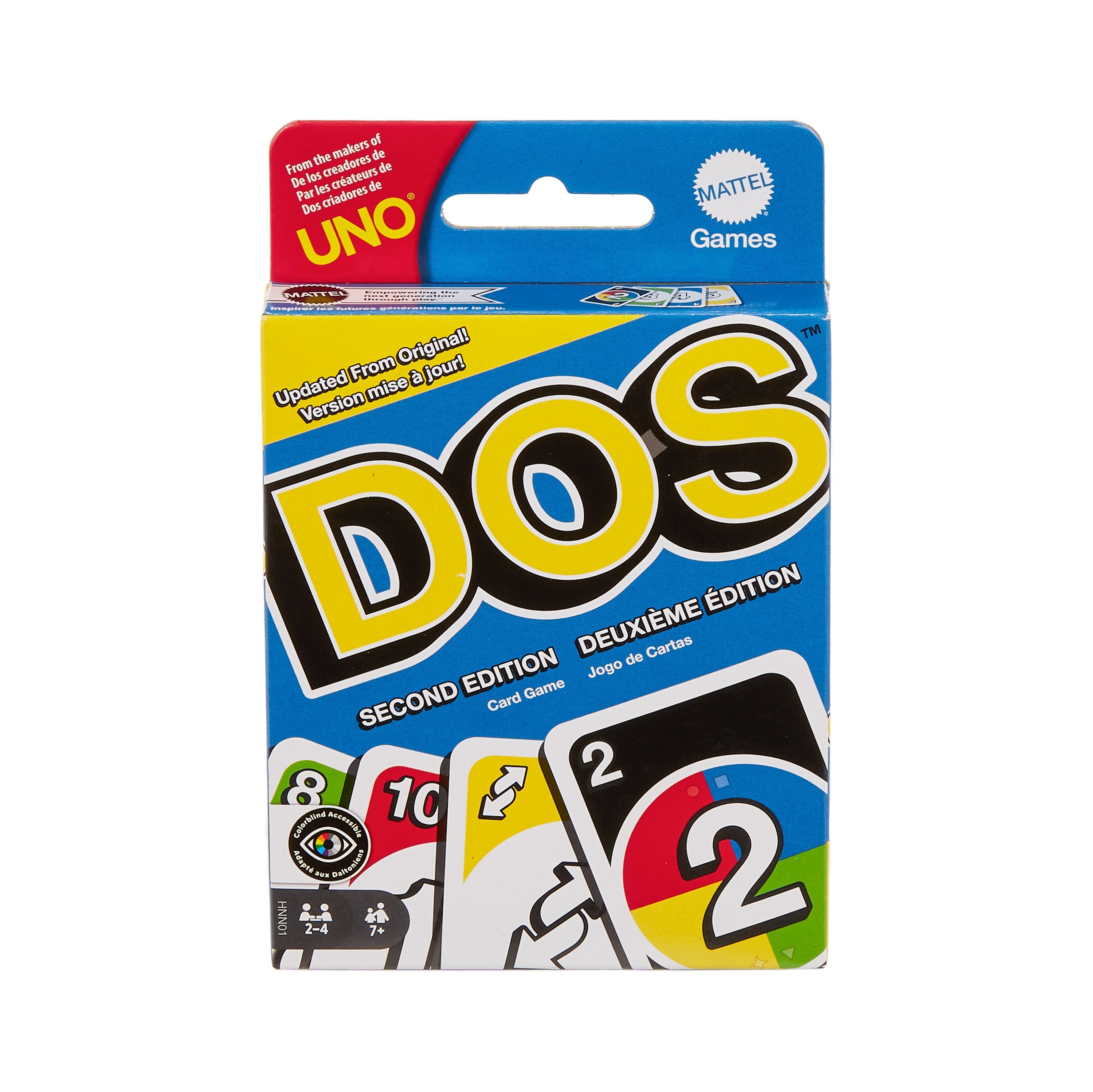 EAN 194735145591 - Games HNN01 juego de tablero DOS Second Edition Juego De Cartas Perder las cartas imagen 1