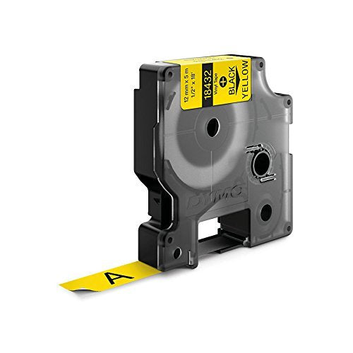 EAN 0071701184320 - DYMO 18432 cinta para impresora de etiquetas Negro sobre amarillo imagen 4