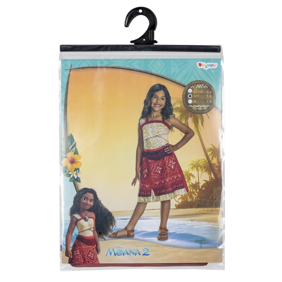 Disfraz Vaiana Moana Disney Infantil