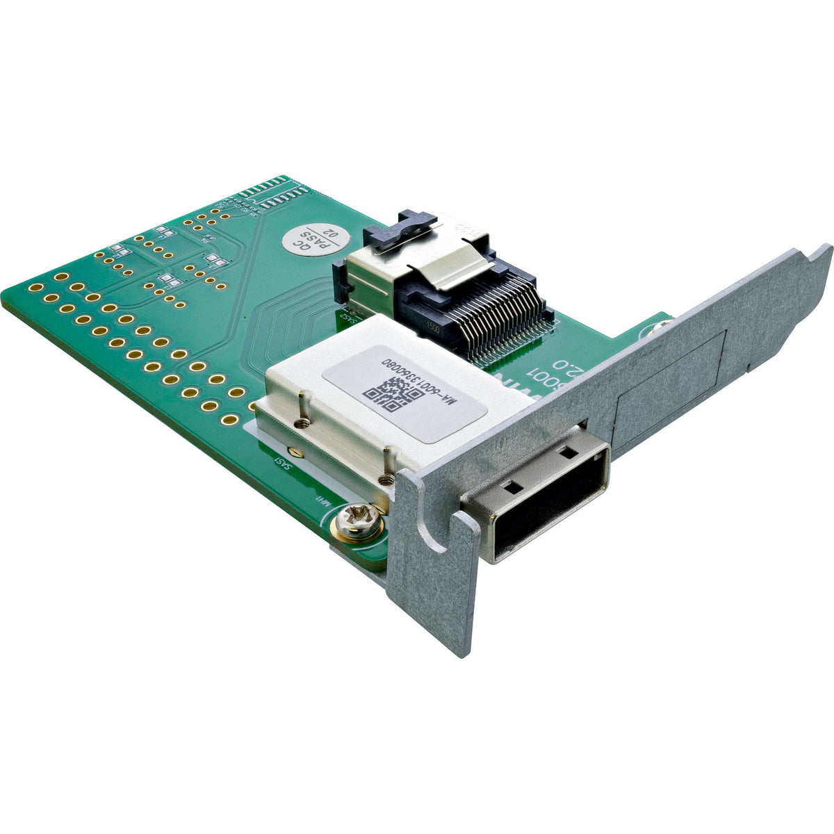 Soporte Adaptador De Perfil Bajo Inline Sas Externo Sff-8088 A Interno Sff-8087