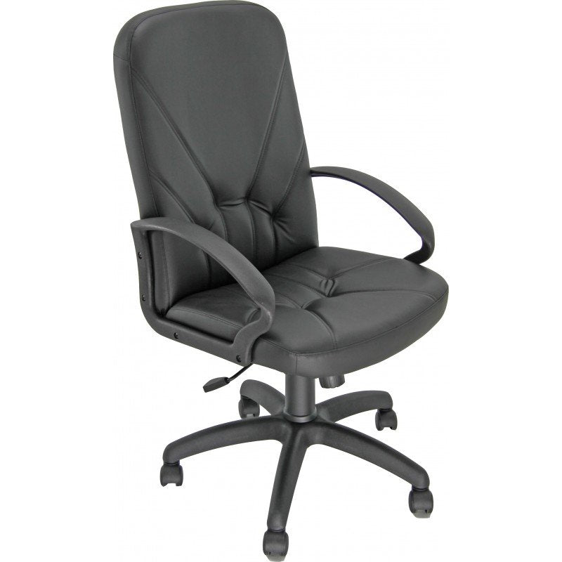 Unisit Sillón Direccion Dante Cuero Negro