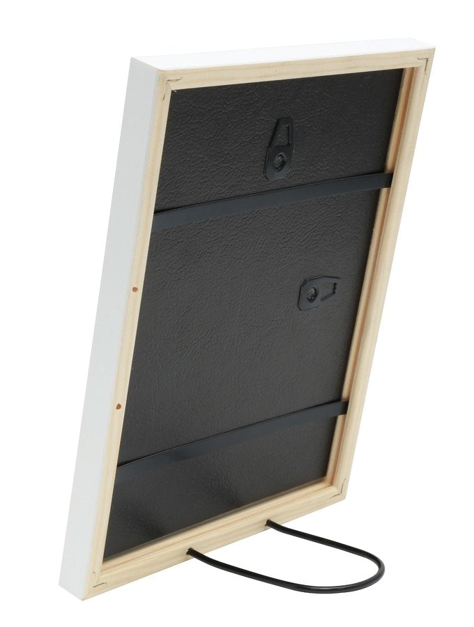 Deknudt S41jk1 30x30 Holz Weiss, Schmale Leiste