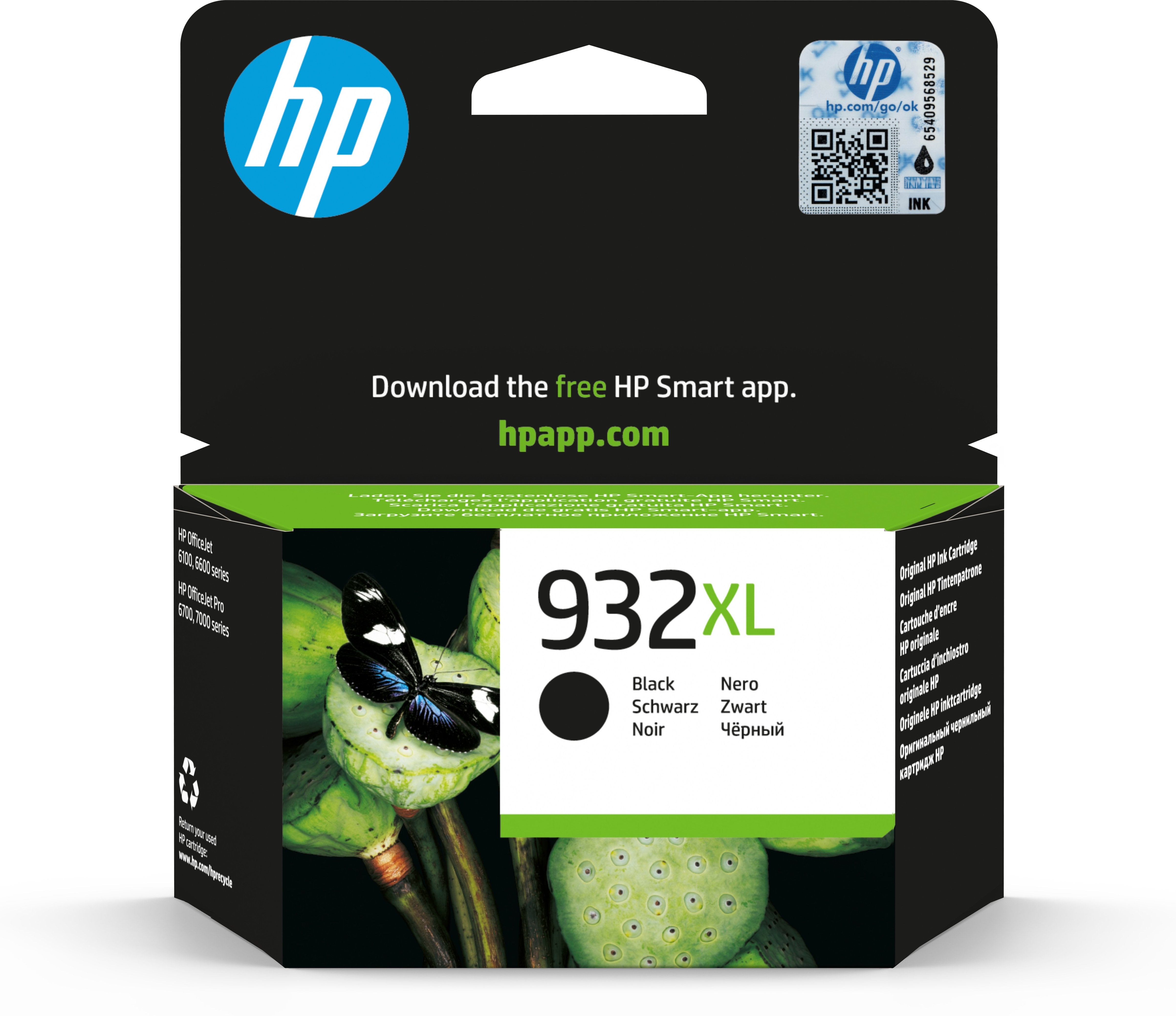 Tinta Original Hp 932 Xl Alta Capacidad Negro
