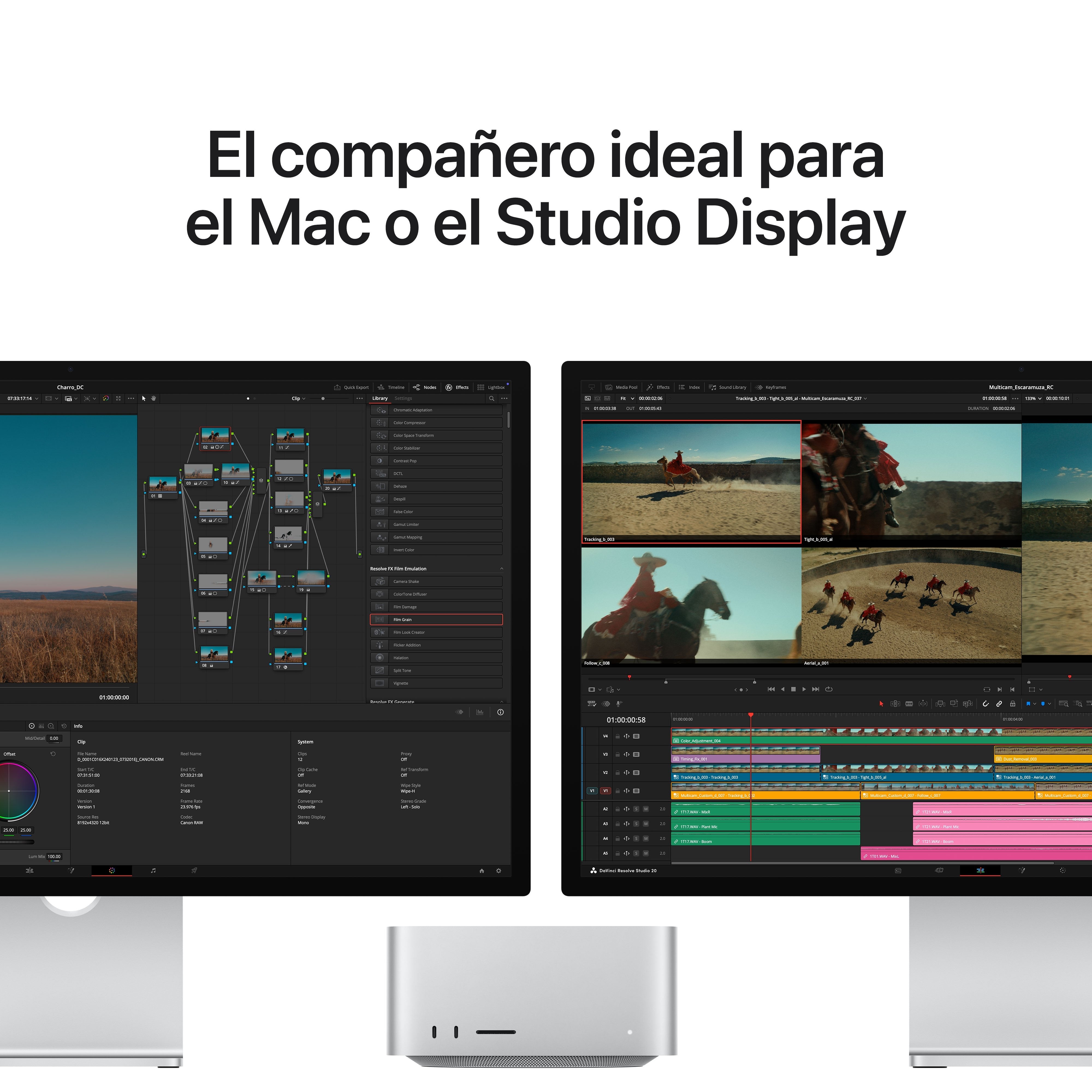 Apple Studio Display Xdr 27' Cristal Nano Texturizado Vesa