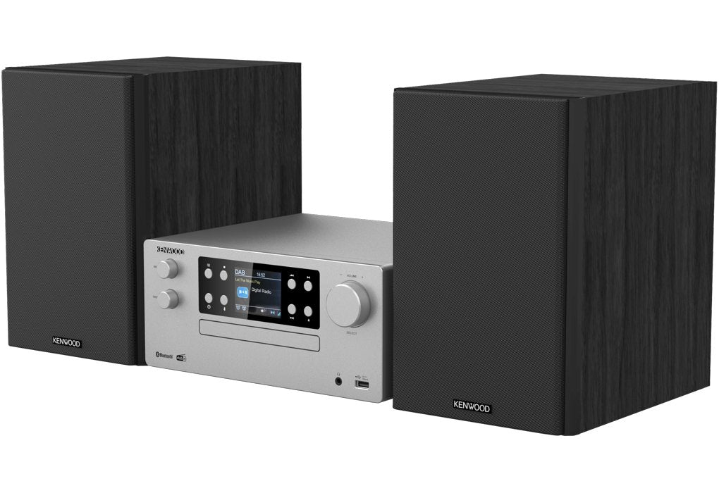Kenwood M-925dab-S Micro Hifi-Symem Mit Dab+, Bluetooth, Usb Und Cd Plata