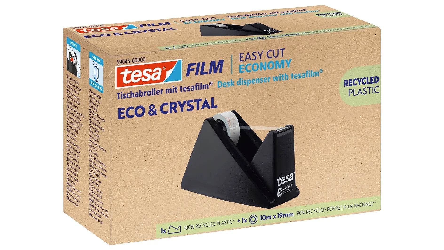 EAN 4063565252495 - TESA Eco & Crystal Poliestireno (PS) Negro imagen 2
