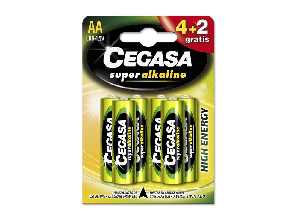 EAN 8430173258885 - Cegasa 325888 pila doméstica Batería de un solo uso AA Alcalino imagen 1