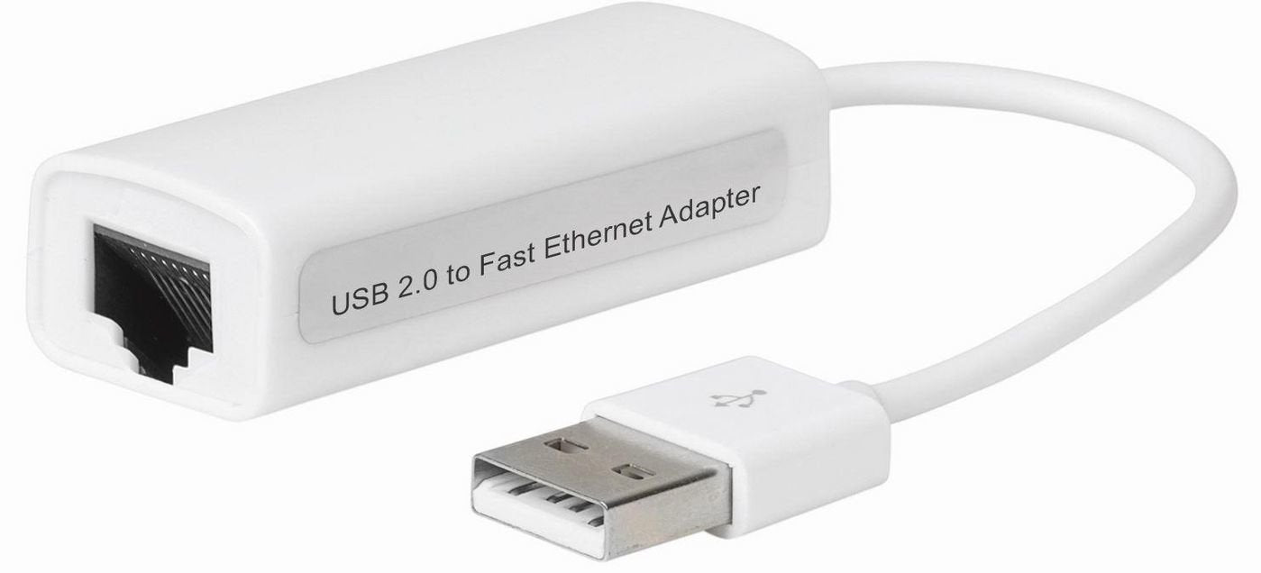 Microconnect Usb2.0 To Ethernet Convertidor De Medio Blanco