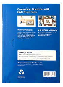 G&G Papel Fotográfico 180g 20 Hojas A4