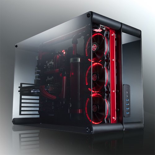 EAN 4715109921328 - RAIJINTEK Paean Escritorio Negro, Transparente imagen 1