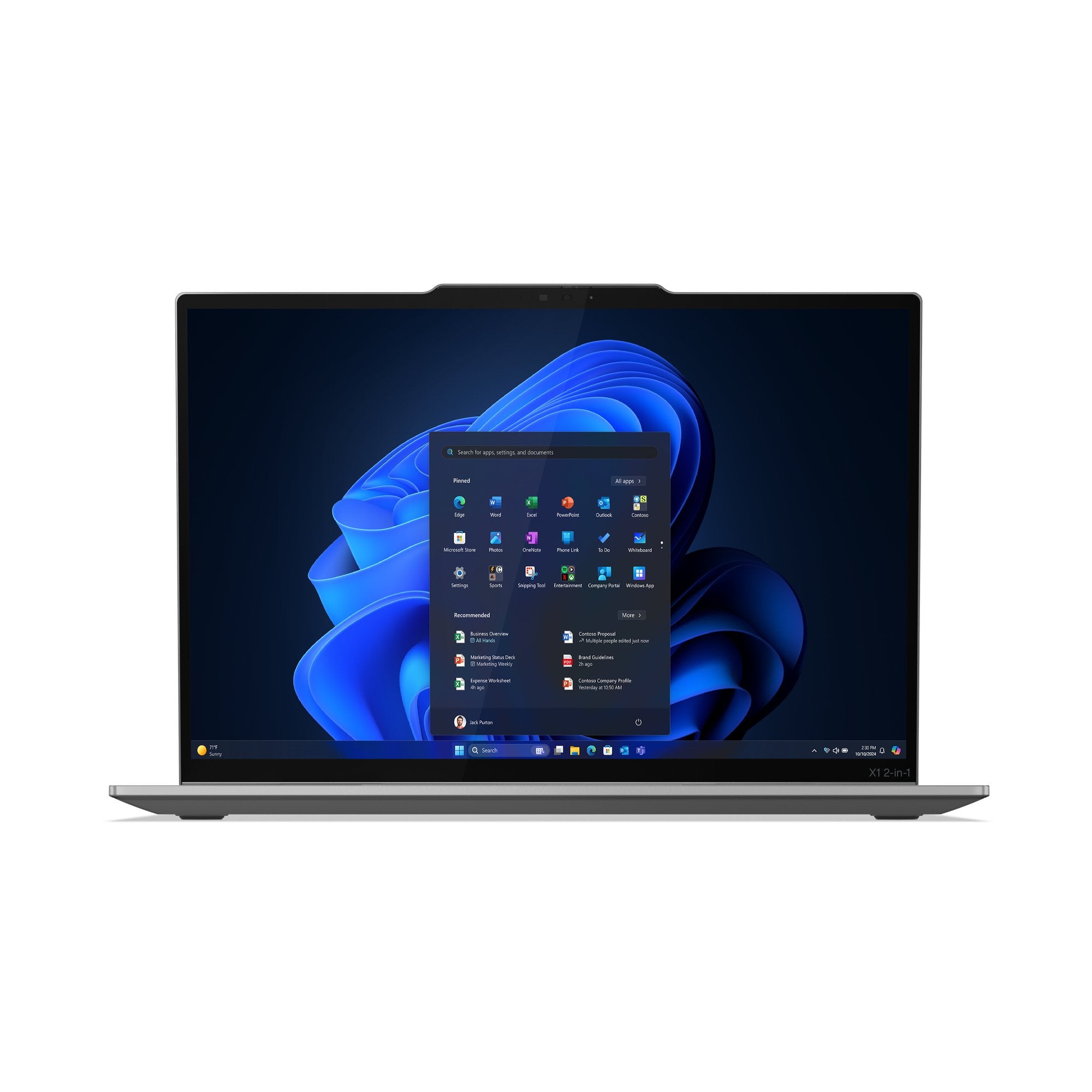 EAN 198158099134 - Lenovo ThinkPad X1 2-in-1 Gen 10 Aura Edition Intel Core Ultra 7 255U Híbrido (2-en-1) 35,6 cm (14") Panta imagen 3