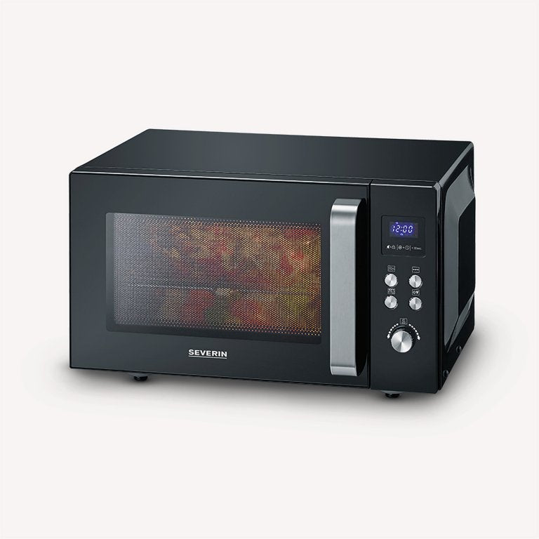 EAN 4008146037610 - Severin MW 7763 microondas Negro, Plata Microondas con grill Encimera 25 L 900 W imagen 2