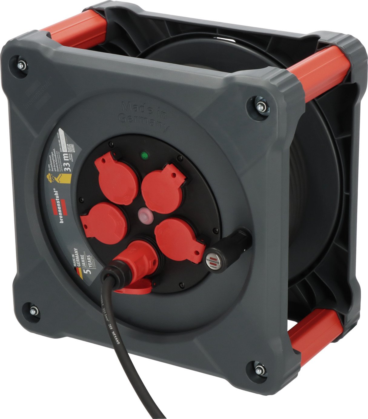 Brennenstuhl Prof. Cable Drum Cube K