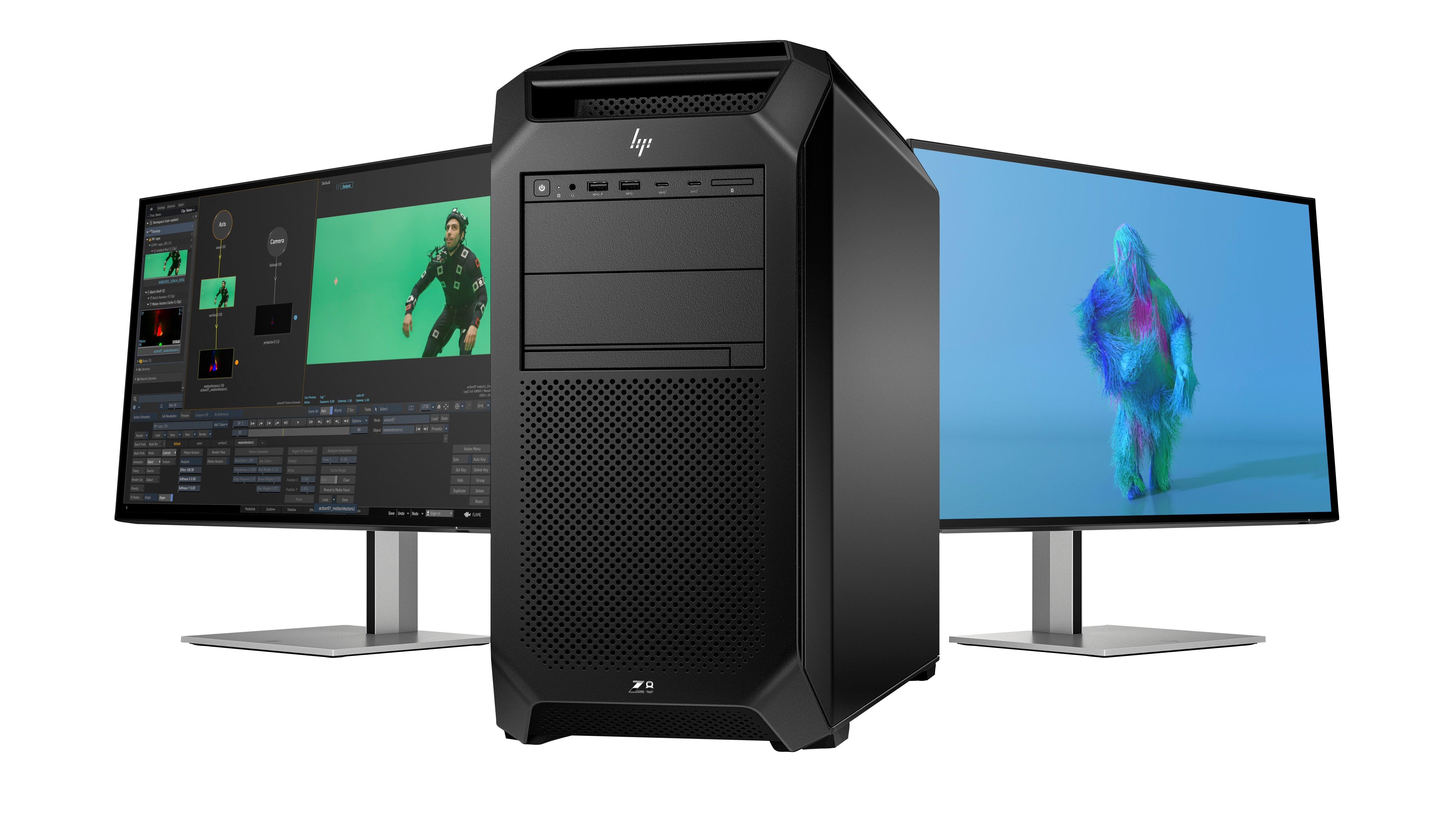 Hp Z8 Fury G5 W5-2445 Torre Intel® Xeon® W 32 Gb Ddr5-Sdram 1 Tb Ssd Windows 11 Pro Puesto De Trabajo Negro