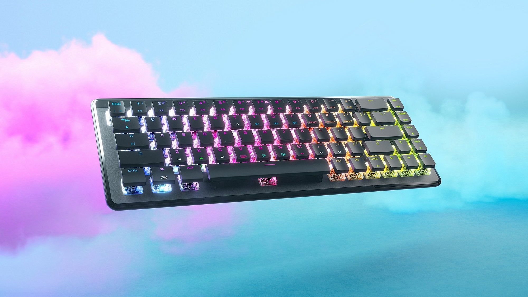 EAN 731855231027 - Turtle Beach Vulcan II Mini Air teclado Juego RF Wireless + Bluetooth QWERTZ Alemán Negro imagen 2