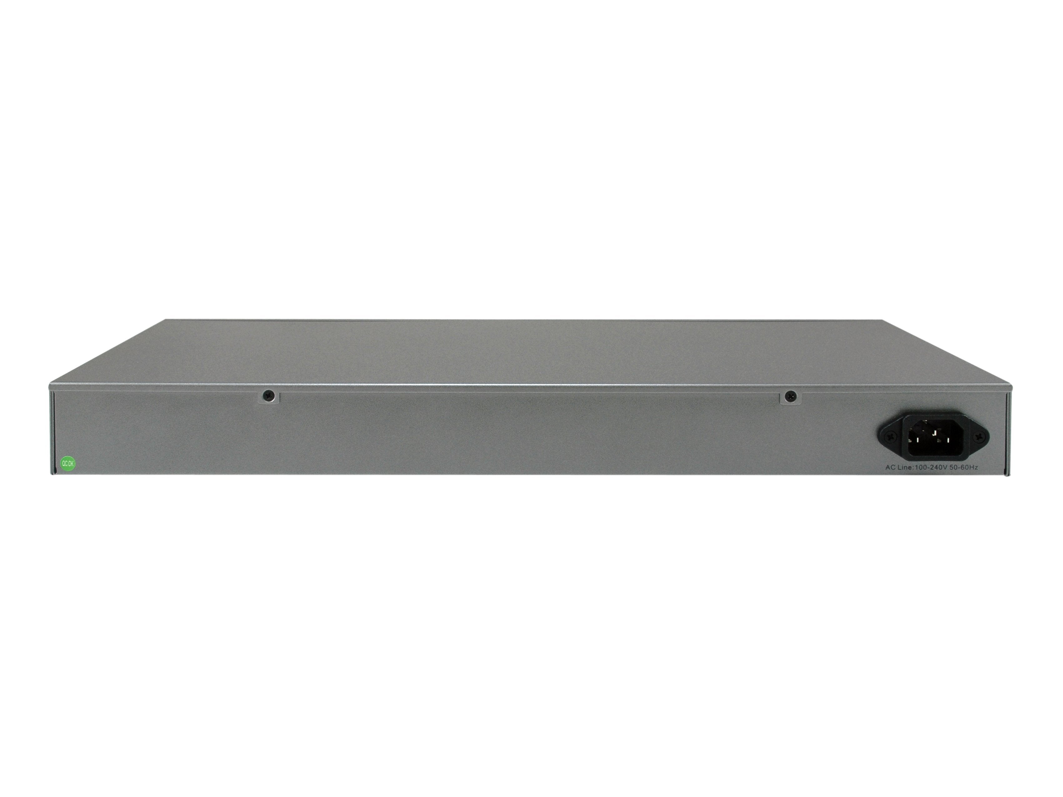 Levelone Switch 24xge 4x10gsfp+ Turing 19" Managed L3