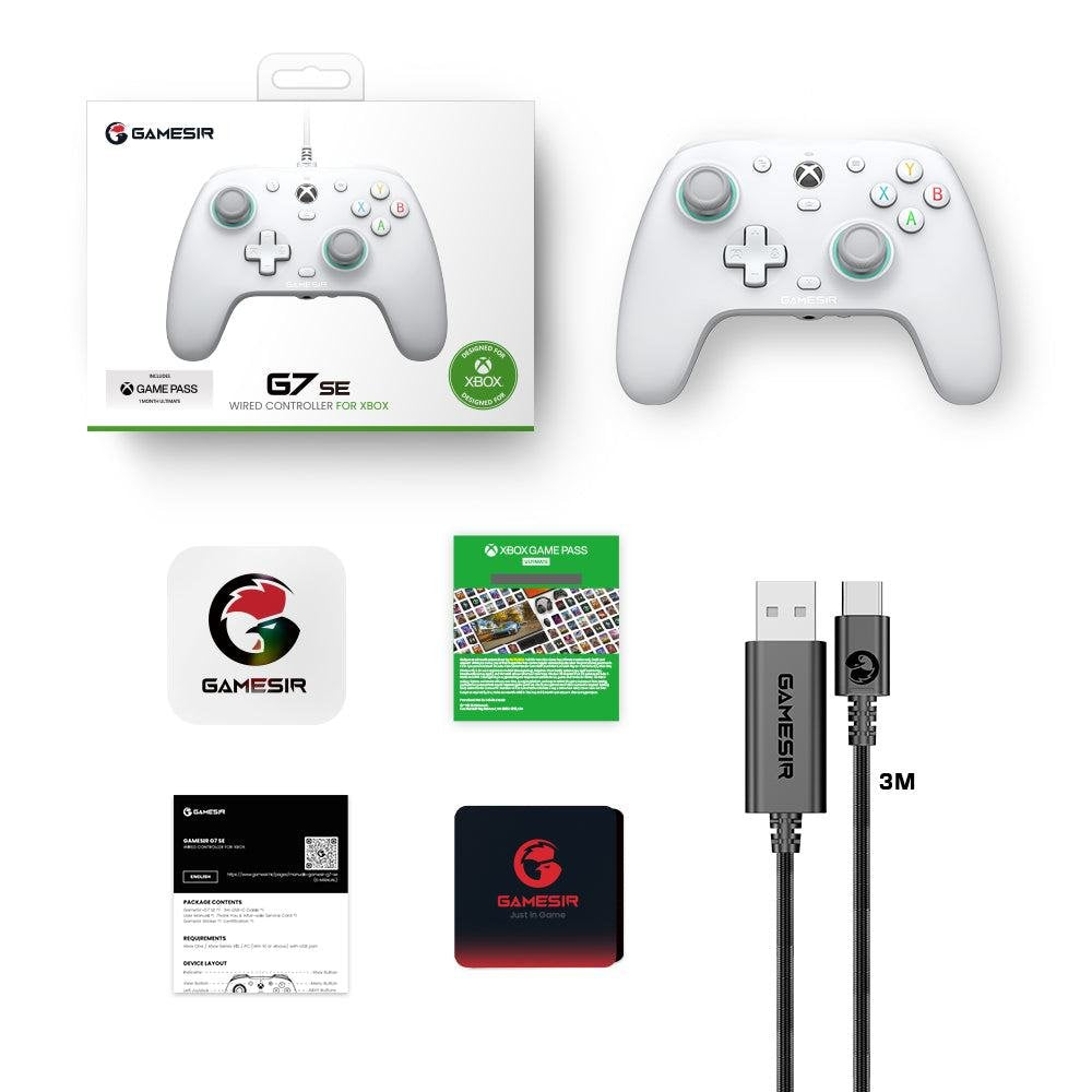 EAN 6936685220676 - GameSir G7 SE Blanco USB Gamepad Analógico/Digital Xbox One, Xbox Series S, Xbox Series X imagen 6