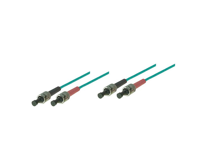 Cable De Red Lwl Duplex Om3 (Multimode, 50 125) St St, Lszh, 1m, Good Connections®
