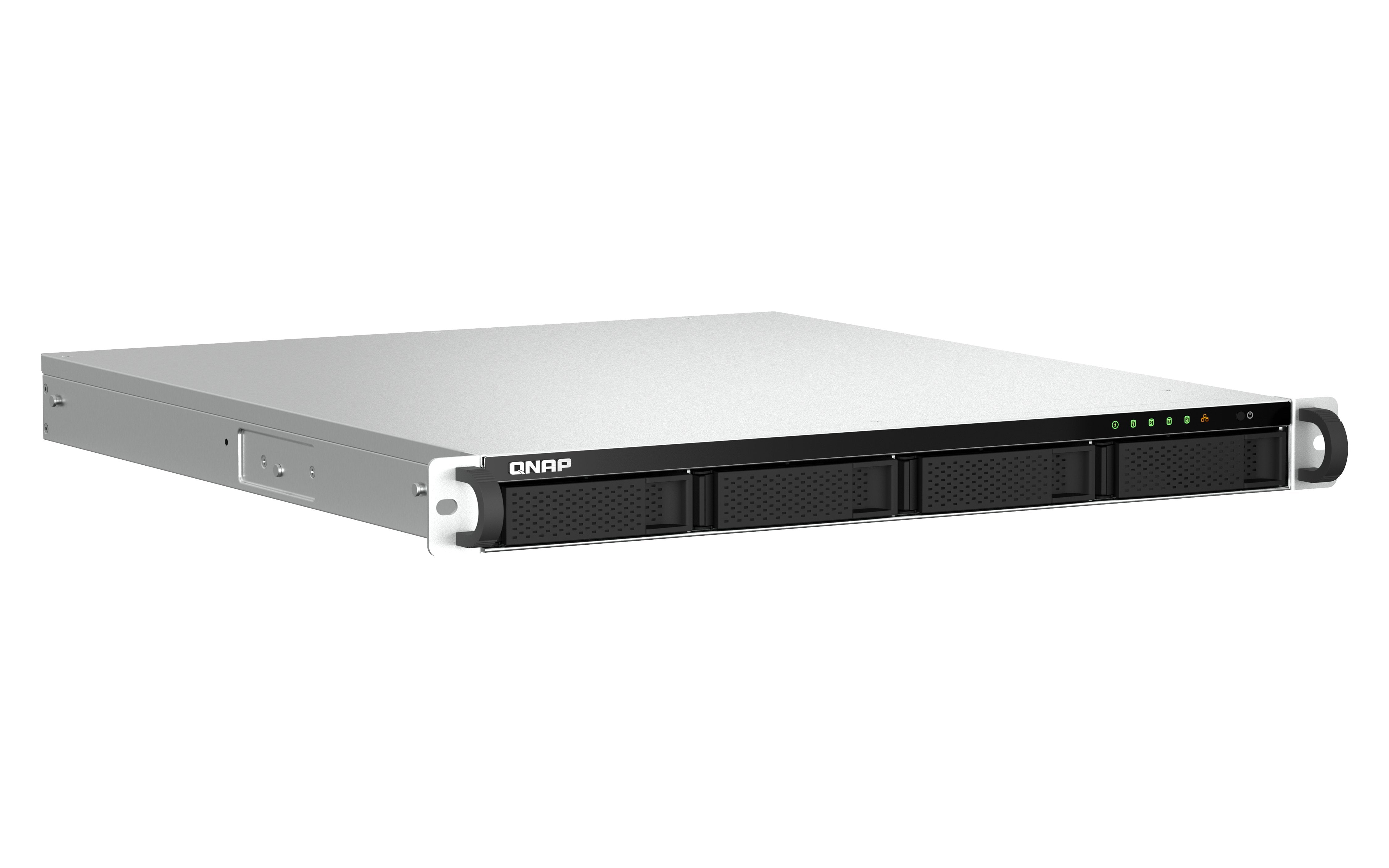 EAN 4711103082218 - QNAP TS-464U NAS Bastidor (1U) Intel® Celeron® N5095 8 GB DDR4 0 TB QNAP Turbo System Aluminio, Negro imagen 2