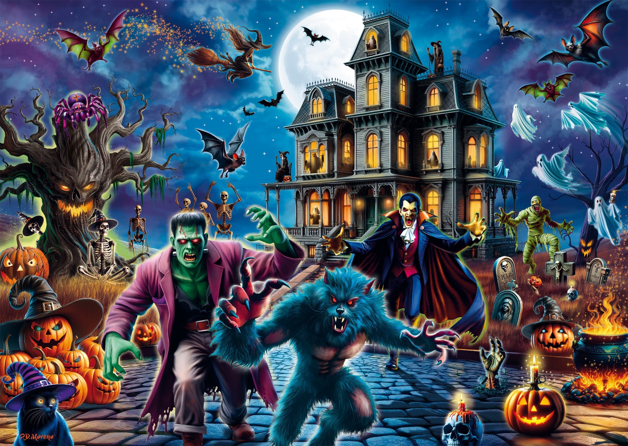 Schmidt Spiele Halloween-Nacht (1000 Teile) 58871