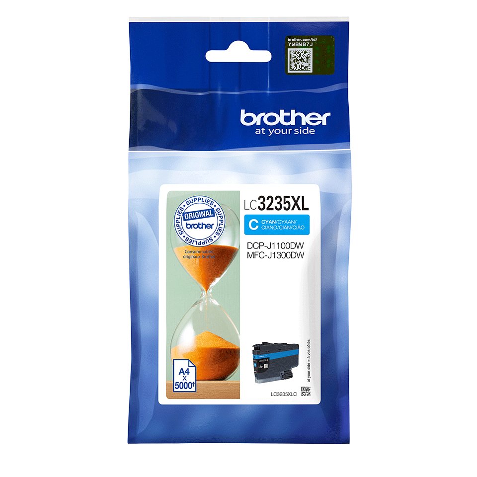 EAN 4977766787215 - Brother LC3235XLC cartucho de tinta 1 pieza(s) Original Alto rendimiento (XL) Cian imagen 1