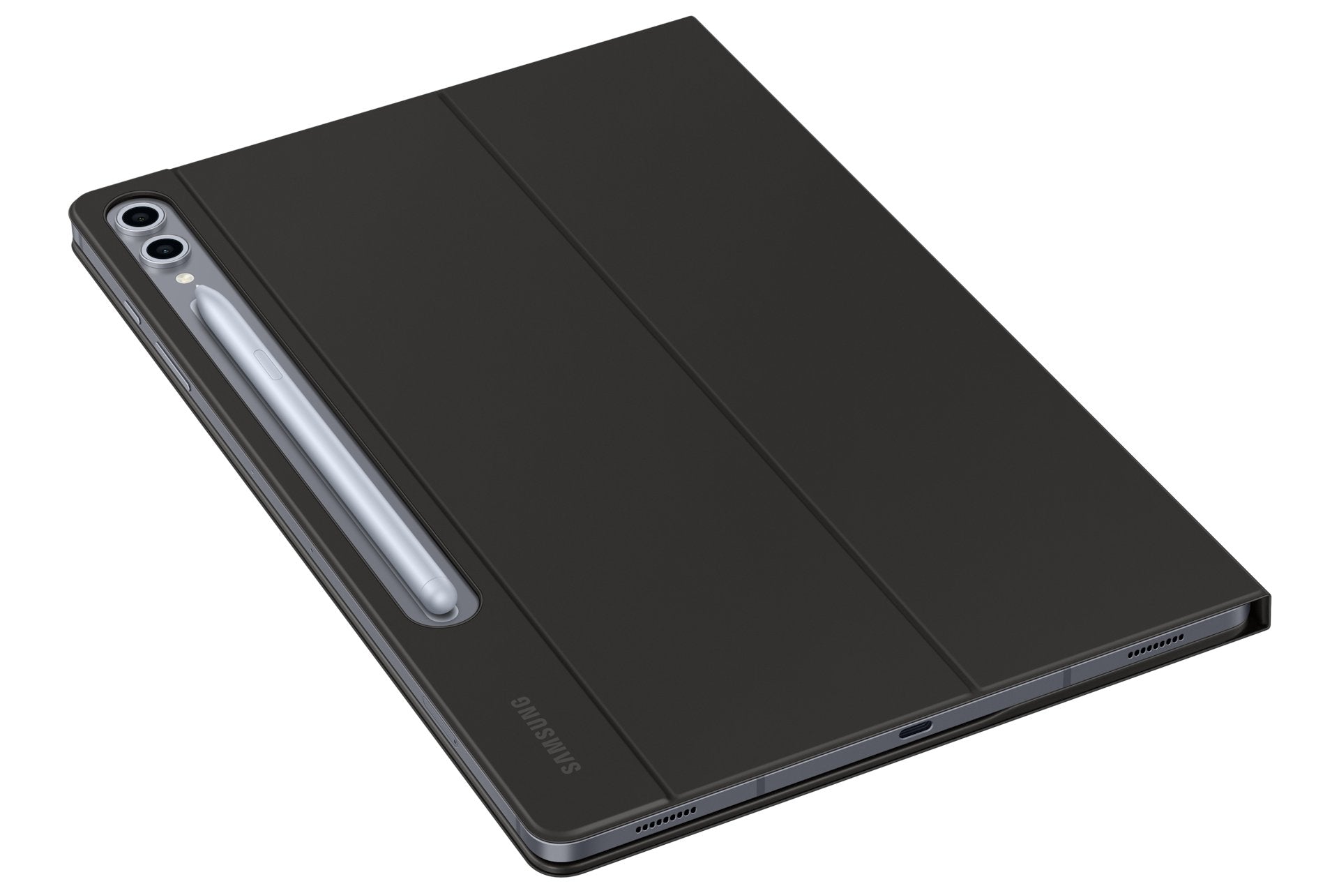 Tab S10+/S9+ Book Cover Keyboard Slim Black