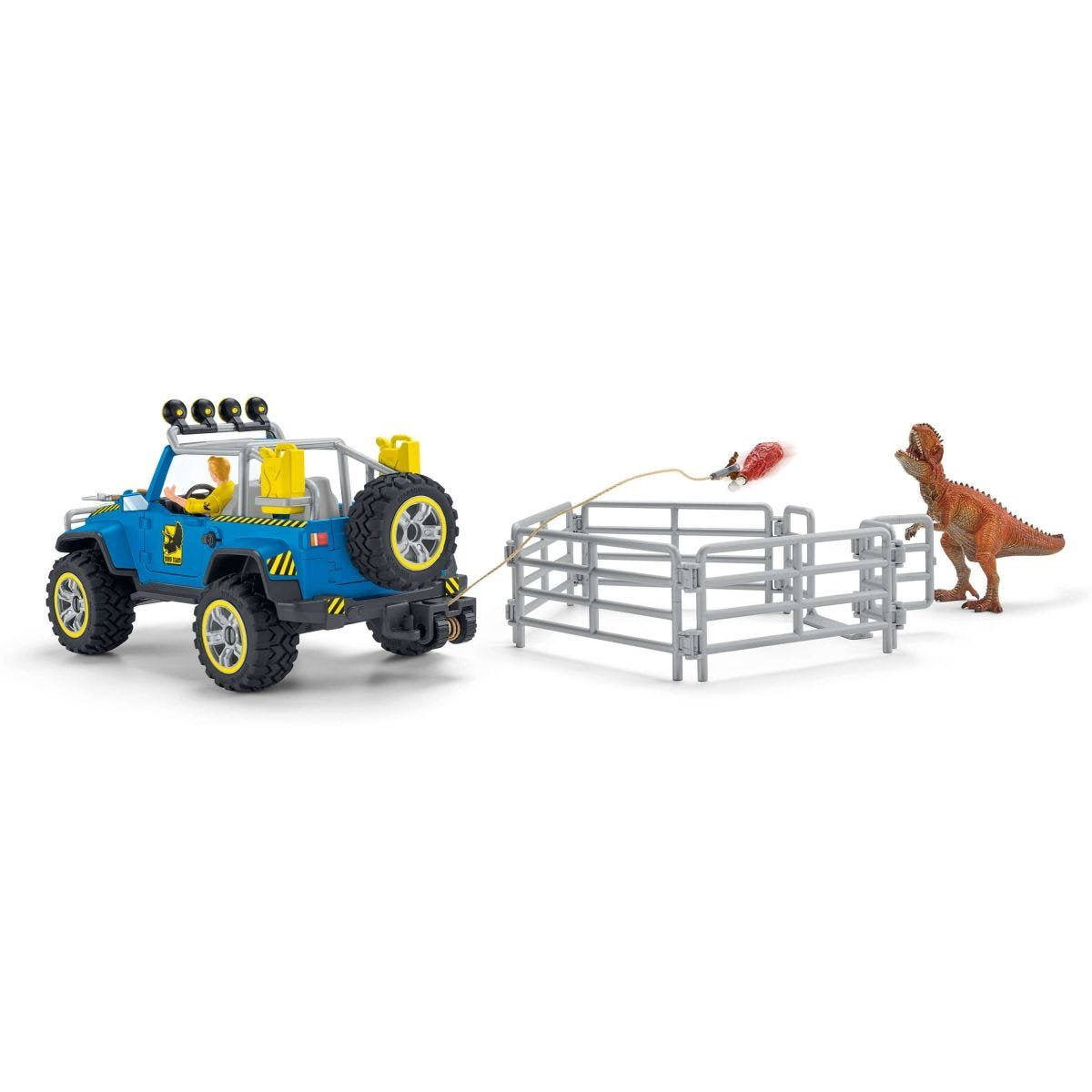 Schleich Dinosaurs 41464 Off-Road Vehicle W. Dino Outpost
