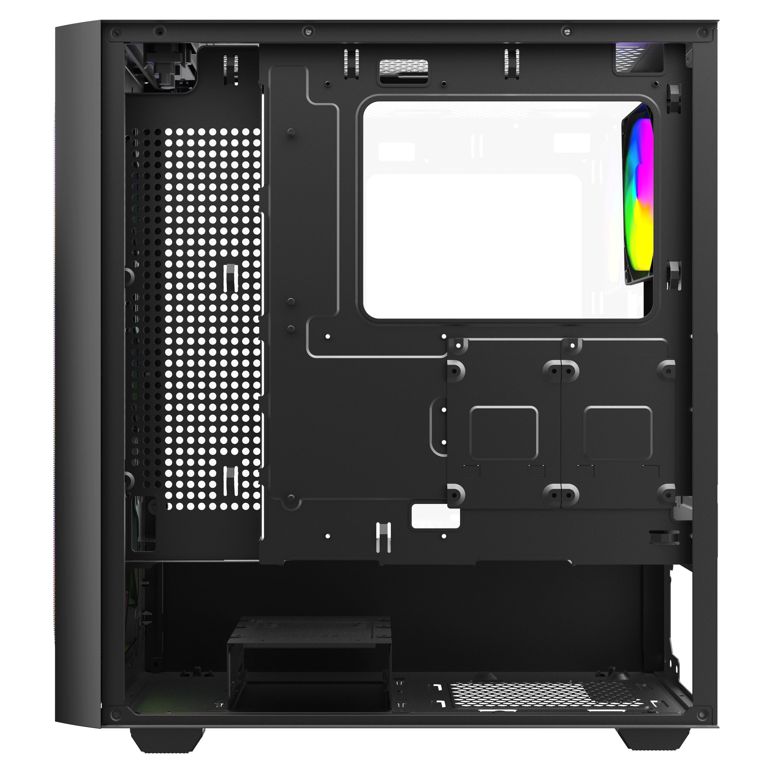 Savio Noctis Flow Rgb Cubo Negro