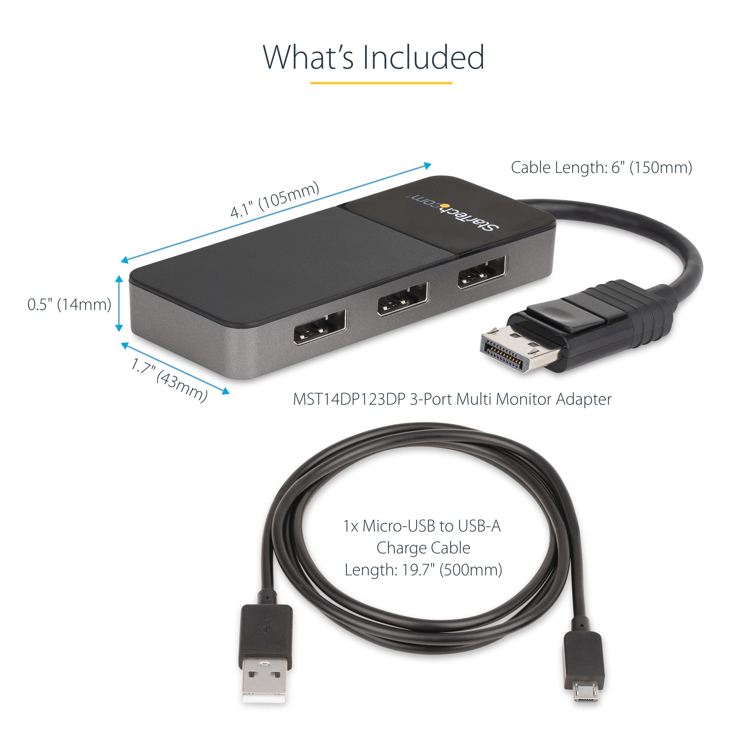 EAN 0065030884051 - StarTech.com MST14DP123DP divisor de video imagen 11