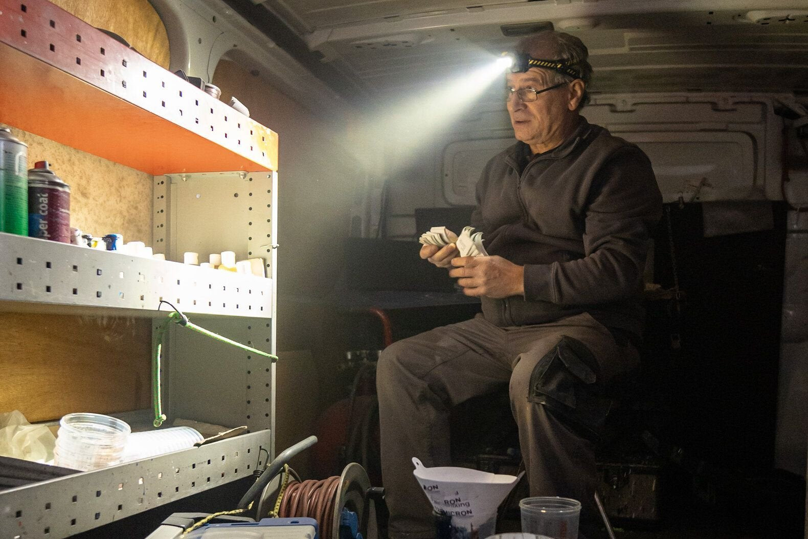 Ledlenser Hf6r Work Negro Linterna Con Cinta Para Cabeza Led