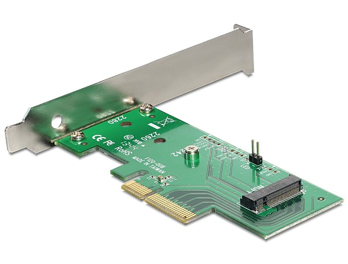Delock Tarjeta Pci Express Nvme M.2 Key M 80 Mm Bajo Perfilâ 89370