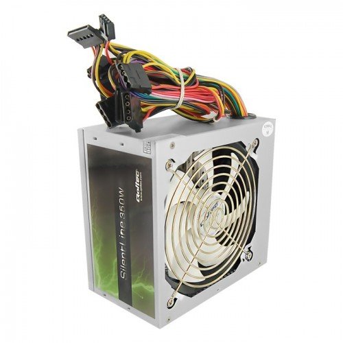 Qoltec Atx 350w Bulk Unidad De Fuente De Alimentación 20+4 Pin Atx Gris
