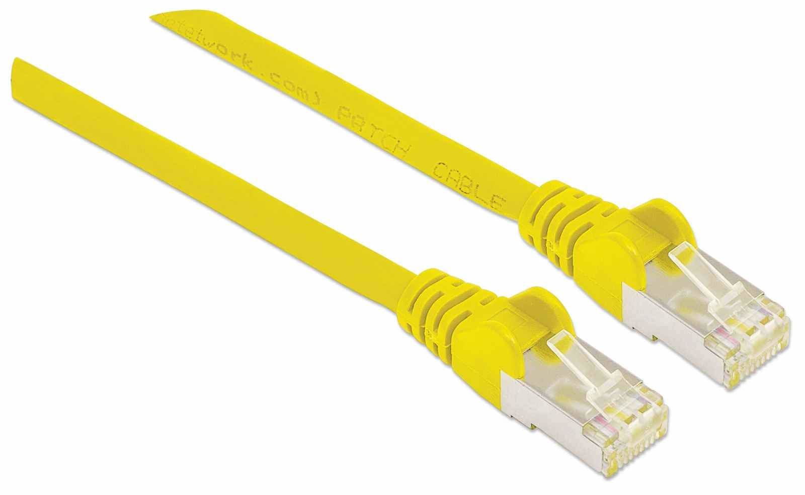 EAN 766623740708 - Intellinet 740708 cable de red Amarillo 1 m Cat7 S/FTP (S-STP) imagen 2