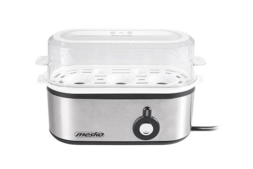 EAN 5902934831444 - Mesko Home MS 4485 cuecehuevos 3 huevos 210 W Negro, Plata, Transparente imagen 3