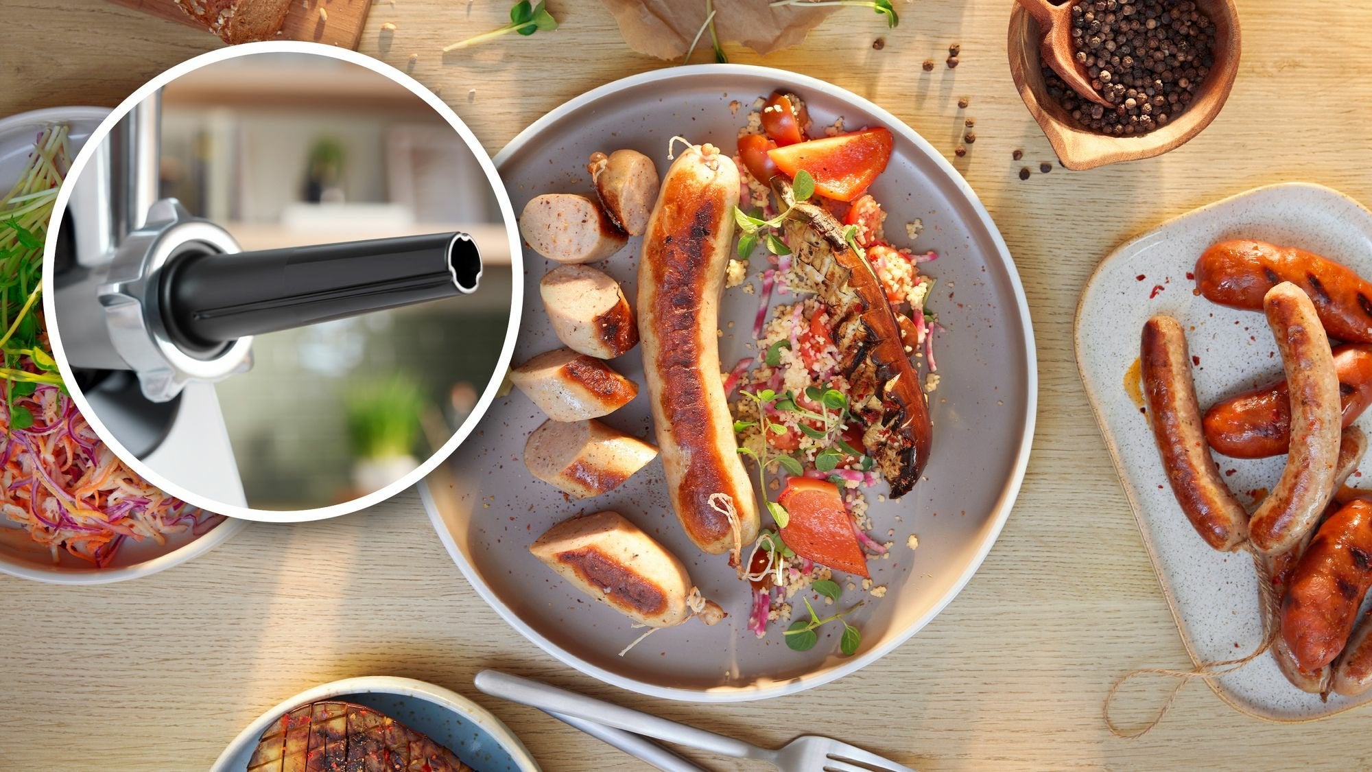 EAN 4242005433711 - Bosch Serie 4 MFWS420W picadora 1300 W Blanco imagen 12