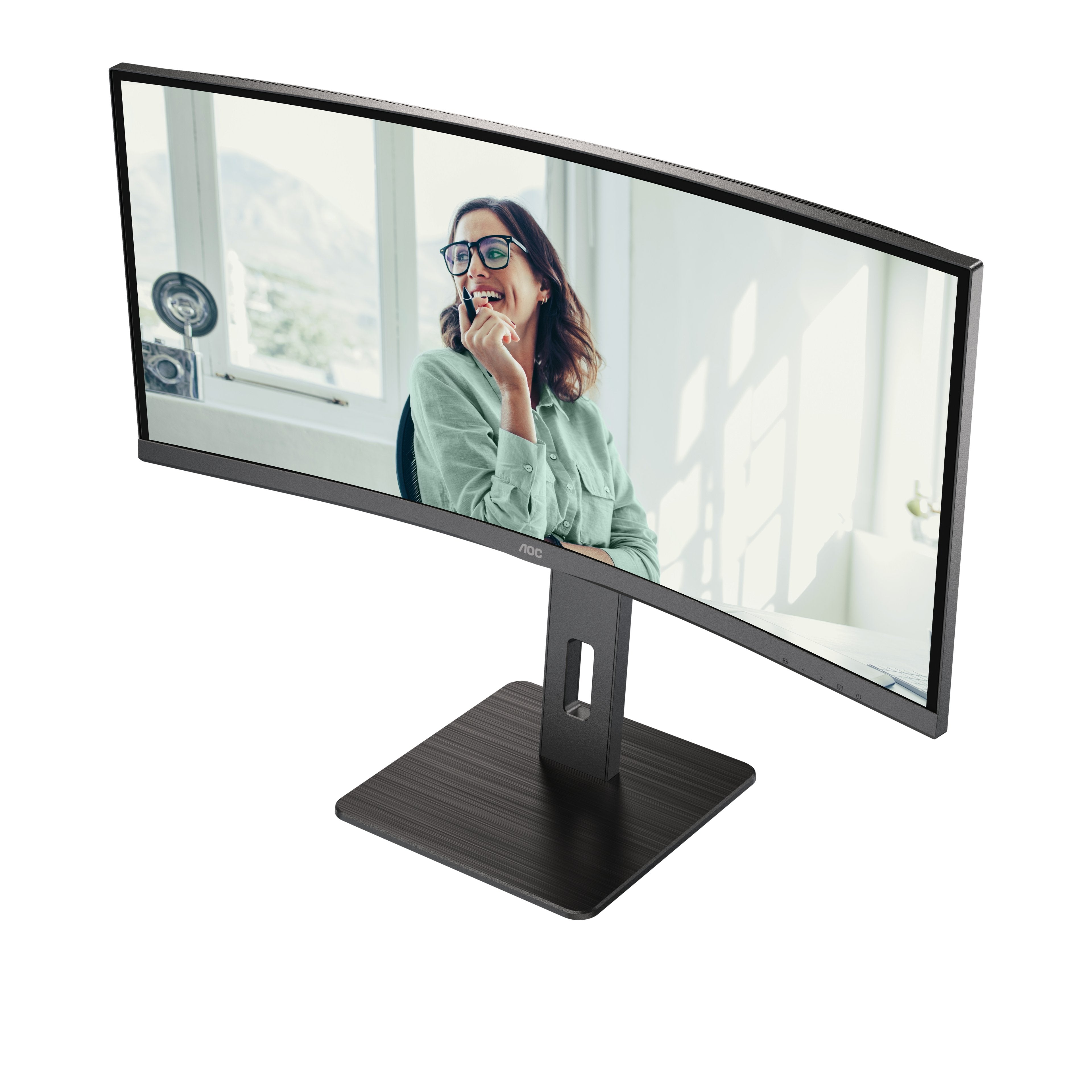 EAN 4038986110730 - AOC CU34P3CV pantalla para PC 86,4 cm (34") 3440 x 1440 Pixeles UltraWide Quad HD LED Negro imagen 3
