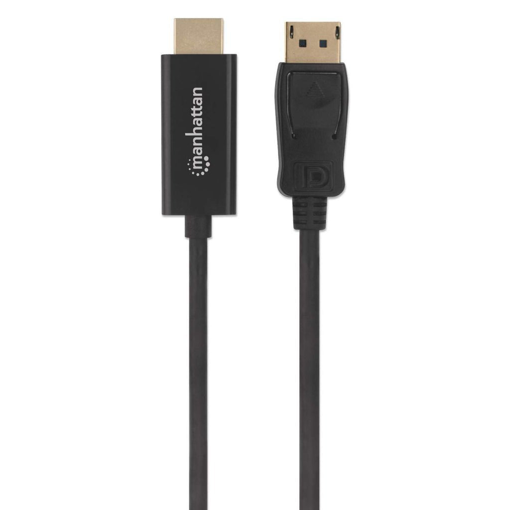 Manhattan 153195 Adaptador De Cable De Vídeo 1 M Displayport Hdmi Negro