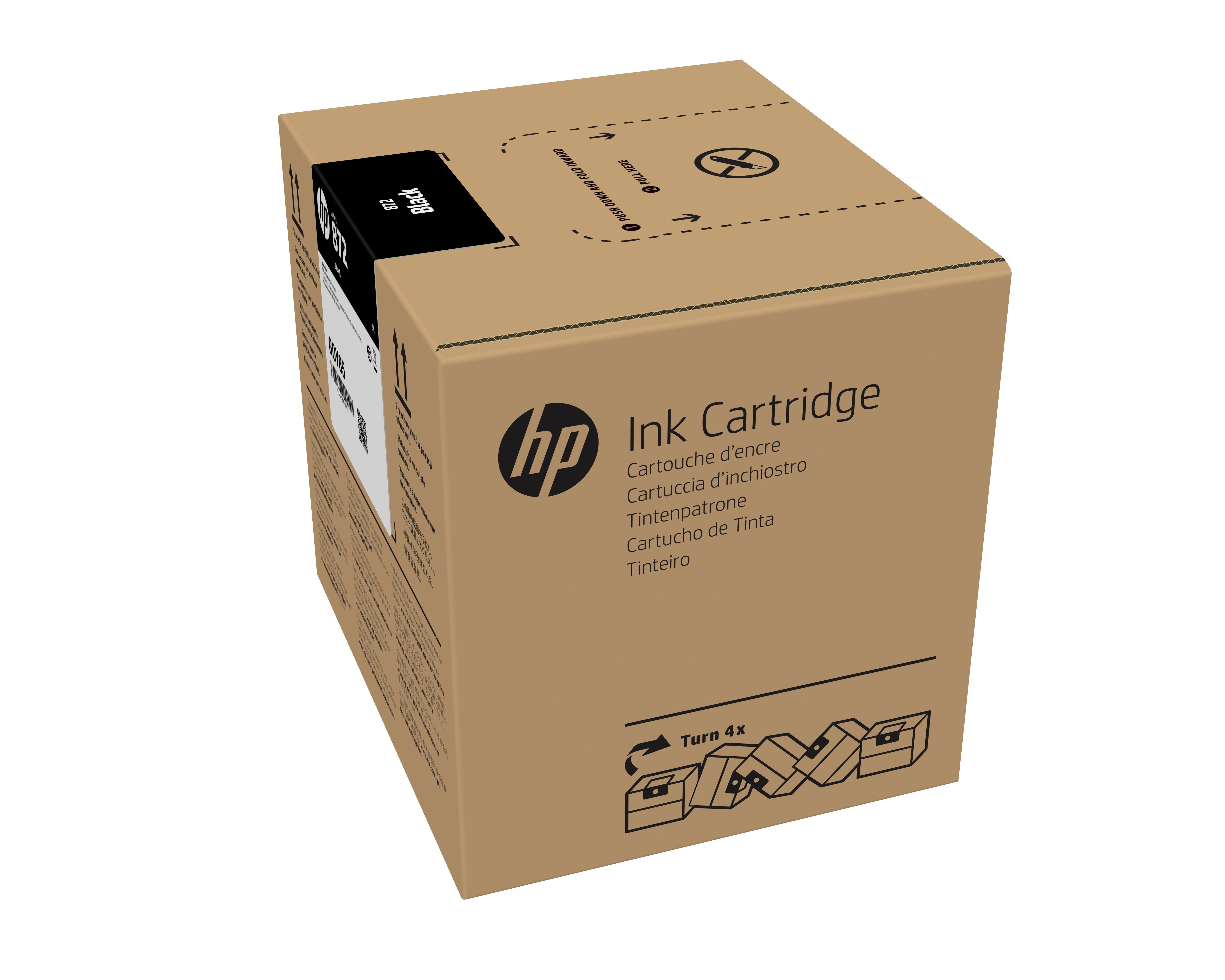 EAN 190780600870 - HP 872 3-liter Black Latex Ink Cartridge cabeza de impresora imagen 1