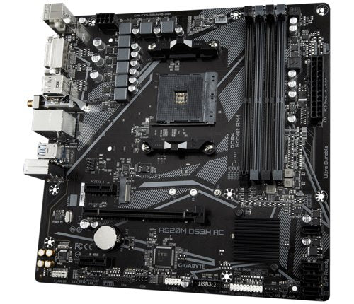 EAN 4719331810696 - GIGABYTE A520M DS3H AC placa base AMD A520 Zócalo AM4 micro ATX imagen 4