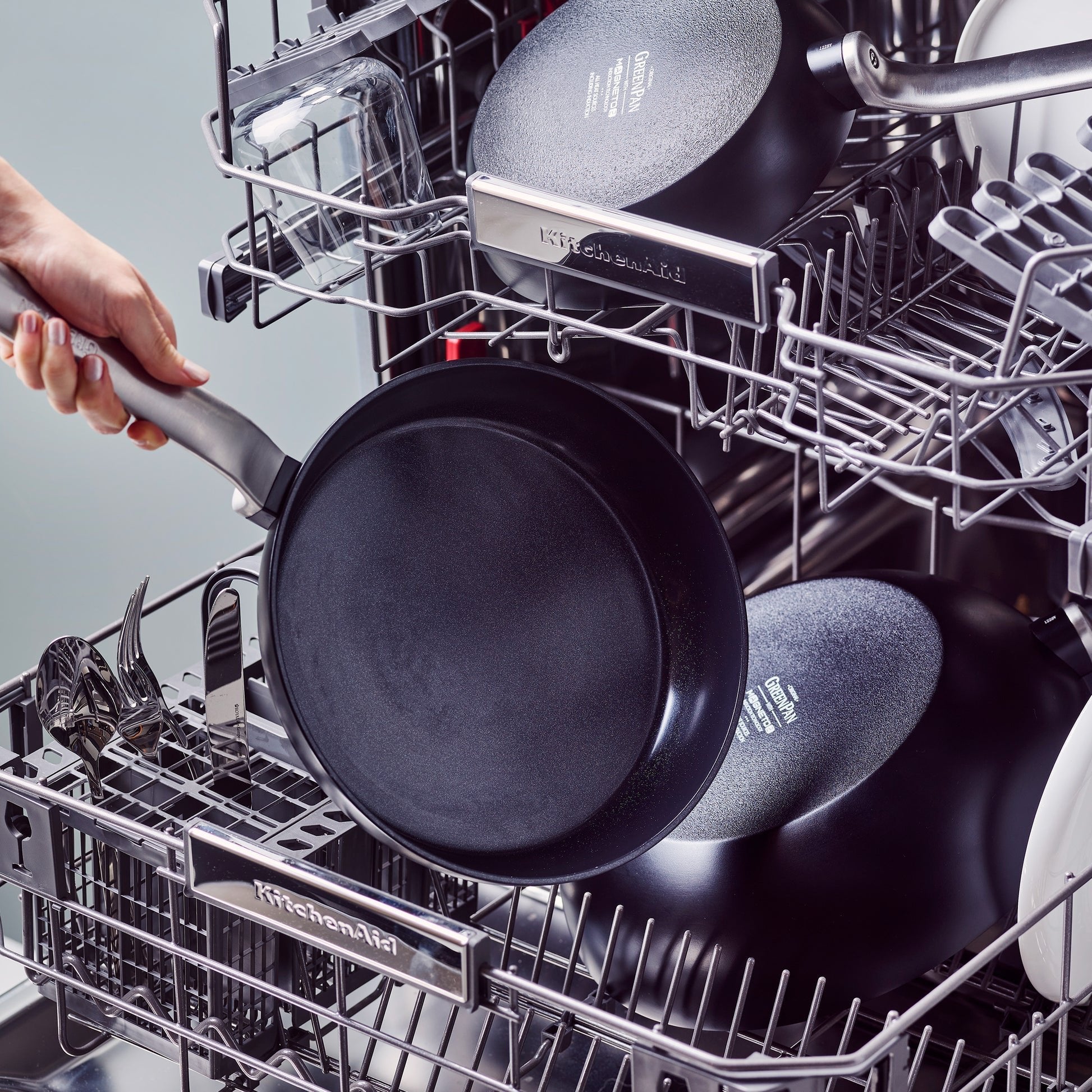Greenpan Evolution Wok 28cm Schwarz