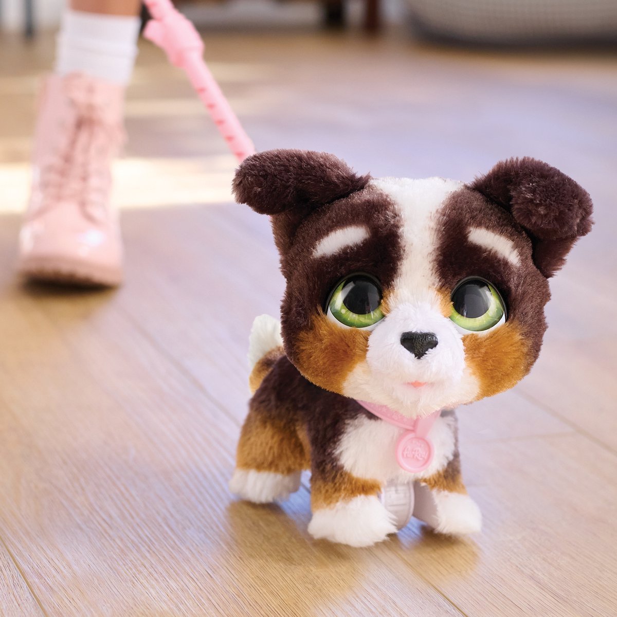 EAN 0886144280566 - FurReal Walkalots Bernedoodle Puppy imagen 8