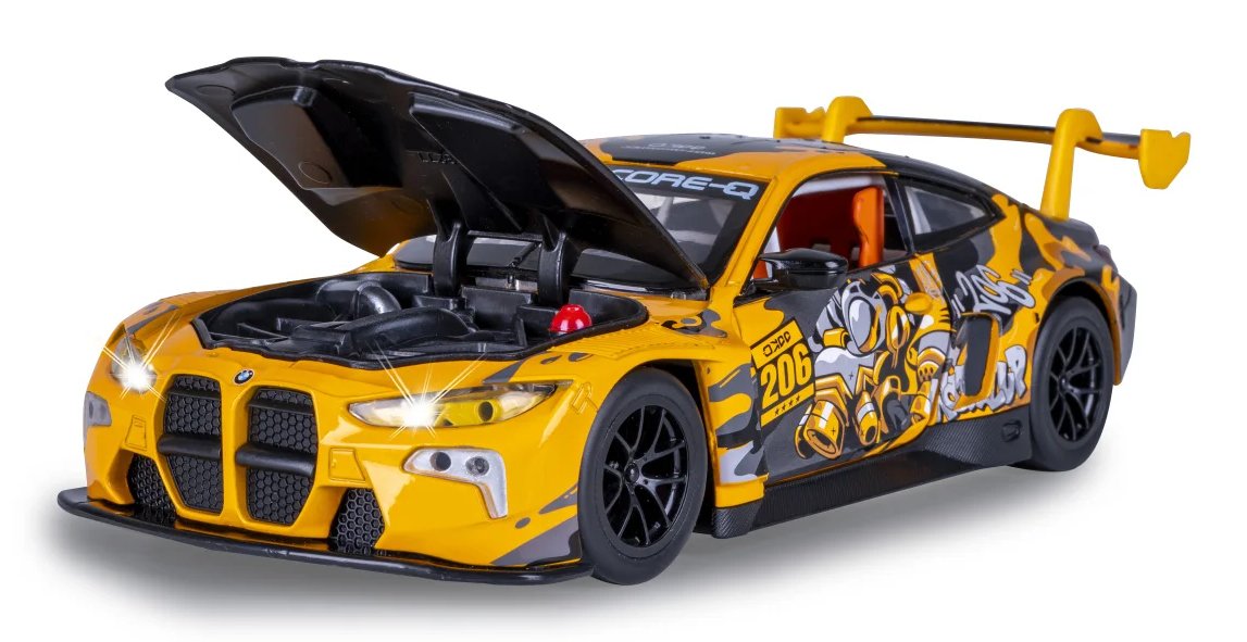 Jamara Bmw M4 Gt3 1:24 Amarillo 3+