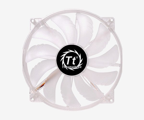Ventilador Para Pc Thermaltake Pure 20 Led Azul Cl-F016-Pl20bu-A (200 Mm; 800 Rpm; Azul)