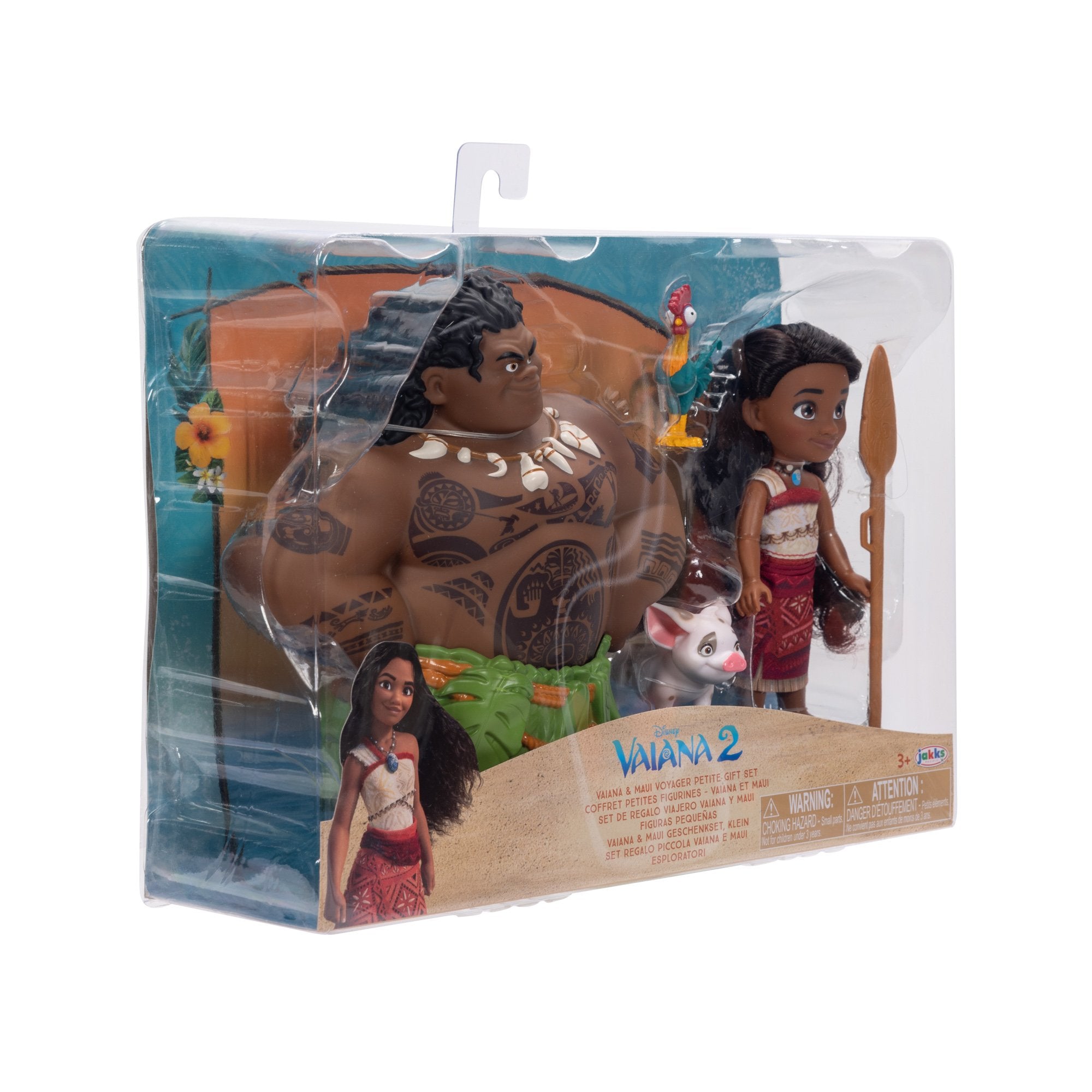Blister Muñeca Vaiana & Maui Vaiana 2 Disney 15cm