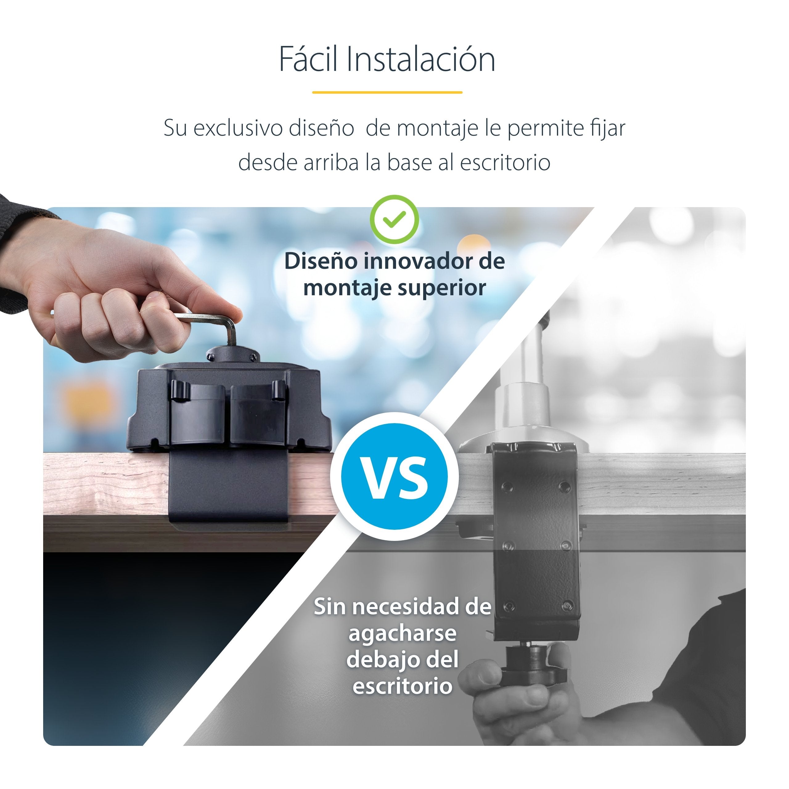 Startech Soporte Monitor Vesa 2xusb 3.0